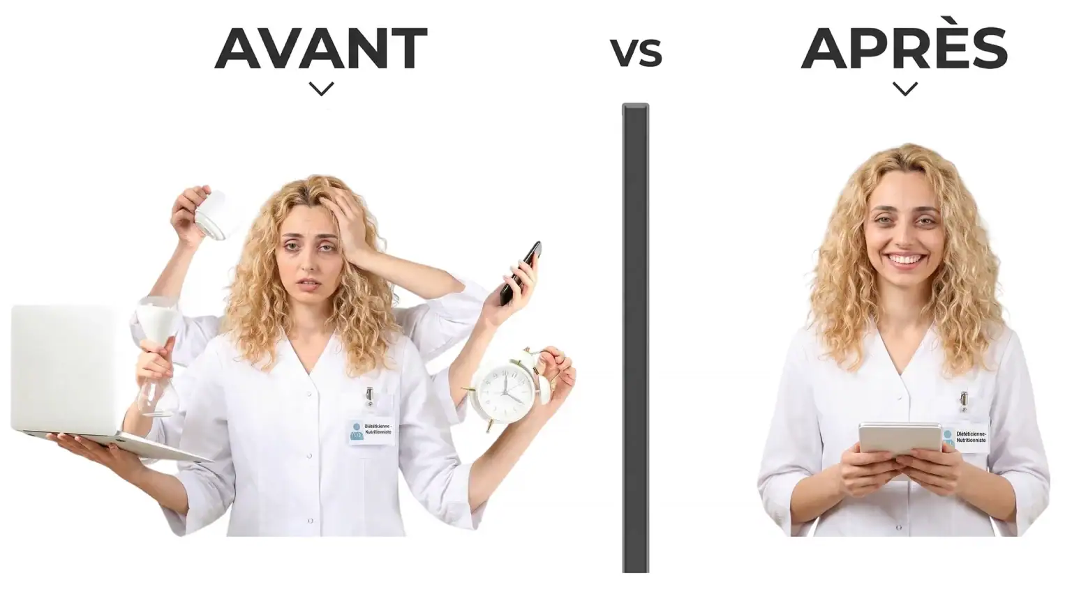 Diététicienne avant / après LesFooders